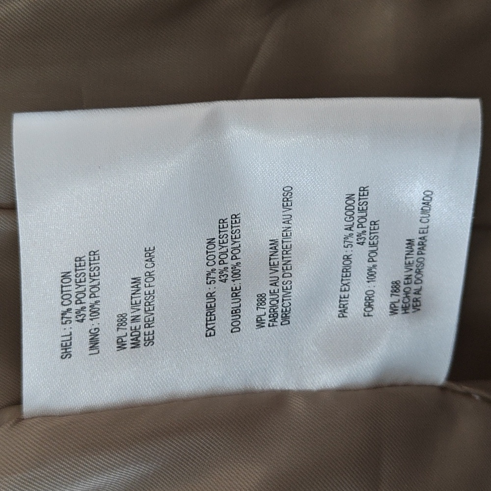 Michael Kors women trench coat size M - Picture 7 of 7